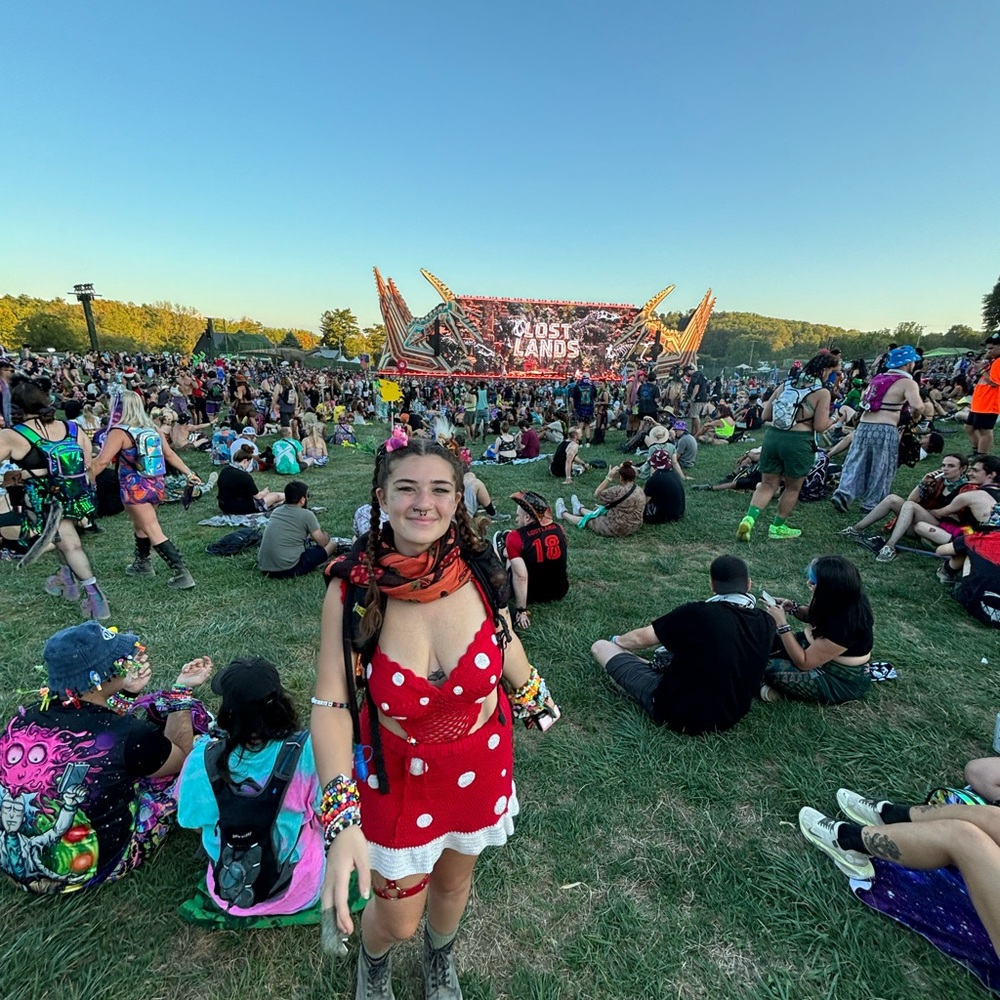 Handmade mushroom outfit